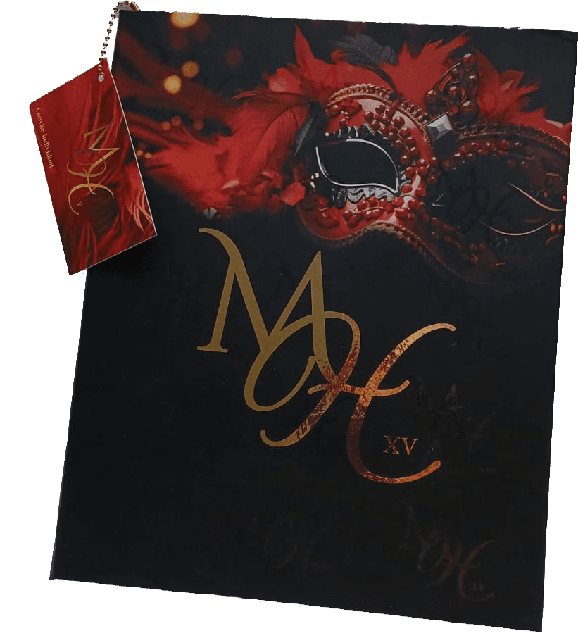 Convite com identidade visual elegante